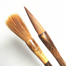 Weasel Hair-pluma de pincel, pintura china China, caligrafía en forma de tolva, pincel de escritura, cuatro joyas 2024 - compra barato