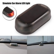 Sistema De Aviso De Segurança Roubo Carro Universal Conduziu A Luz do Flash Piscando Falso Alarme de Carro Solar do DIODO EMISSOR de Luz 2024 - compre barato