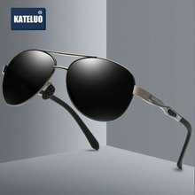 Kateluo 2020 clássico dos homens militar qualidade óculos de sol polarizados uv400 masculino óculos piloto para dirigir 7753 2024 - compre barato