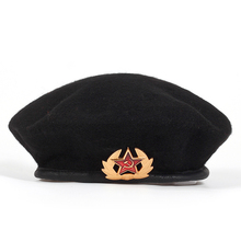 new High Quality Wool% Russian Army Berets for Men Women national emblem beret Hat Adult adjustable Hat Caps Bone Garros 2024 - buy cheap