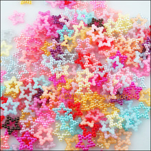 Fashion 120Pcs Mixed Star Circle Acrylic Plastic Spacer Beads Charms 12mm 2024 - buy cheap