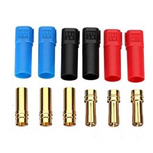 3 Set XT150 Connector Plug( 3 pair XT150 connector +3 pair 6.0mm bullet connectors) 120A Large Current With 6MM Banana Plug 2024 - buy cheap