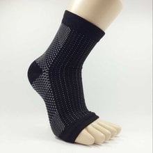 1 pc Foot  Anti Fatigue Compression Foot Sleeve Ankle Support Socks Men Ankle Brace Sock Women Relieve Swell 2024 - buy cheap