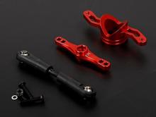 CNC alloy stud steering arm set double sided gear 15T 17T kit for Losi 5ive-T 5T Rovan LT King Motot X2 2024 - buy cheap