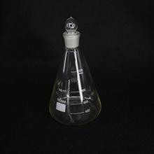 Matraz cónico de vidrio de borosilicato de laboratorio de 1000ml, con tapón empotrado 2024 - compra barato