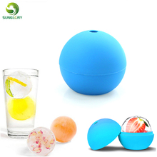 Ice Cream Maker Ice Ball Mold Whiskey Cocktail Silicone Sphere Round Ball Ice Cube Tray Maker Mold for Party Bar Kitchen Tools 2024 - buy cheap