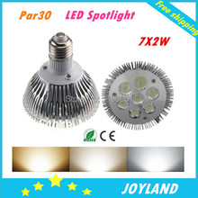 7X2W E27 LED Light Par30 LED Lamp Bulbs E27 SpotLight Cool White|Warm White 110V-240V 2024 - buy cheap