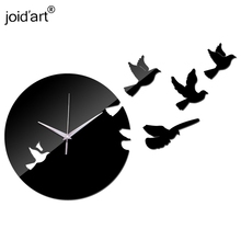 special offer acrylic wall quartz clock modern design luxury mirror real 3d crystal watches clocks gift 2024 - buy cheap