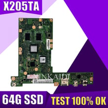 XinKaidi  X205TA  laptop motherboard For ASUS X205TA  X205T  motherboard 2G/Z3735F 64G SSD 2024 - buy cheap