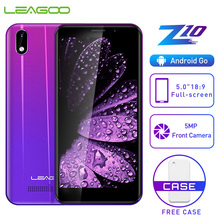 LEAGOO Z10 Android Mobile Phone 5.0" 18:9 full screen 1GB RAM 8GB ROM MT6580M Quad Core 2000mAh 5MP Camera 3G WCDMA Smartphone 2024 - buy cheap