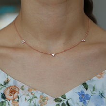 Statement slim cute cz thin chain layers simple delicate rose gold color short choker necklace dainty fashion jewelry for women 2024 - buy cheap