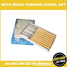8pcs Cheap Wood Lathe Cutting Tools/Turning Tools Set/Free Shipping 2024 - buy cheap