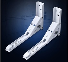 Suporte de parede dobrável triangular de aço, suporte de ângulo de metal com 2 tamanhos, 8 polegadas, 10 polegadas e 12 polegadas, modelo branco 2024 - compre barato