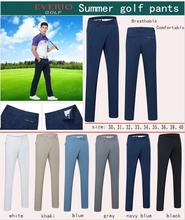 Pantalones de golf sólidos para hombre, ropa deportiva cómoda y transpirable, de secado rápido, para primavera y verano, novedad de 2020 2024 - compra barato