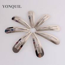 60 MM Iron Snap Ladies Hair Bow Clips DIY Hairpins Clips BB Clips Female Metal DIY Hair Accessories 300Pcs/Lot 2024 - buy cheap