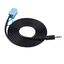 Adaptador aux para carro 3.5mm, cabo adaptador de entrada de áudio para carro benz smart 450 2024 - compre barato