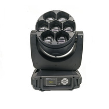 Hot sale 7*40W Bee Eyes LED Moving Head Zoom Wash DMX DJ Disco Head Light 2024 - buy cheap