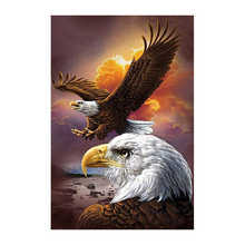 3D Diy Diamond Painting Animals Birds Eagles Cross Stitch Square Rhinestone Pictures Of Crystals Diamond Embroidery  WZ 2024 - buy cheap