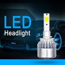 Universal High Power Auto Bulbs H7 H4 H11 H1 H3 H13 880 9004 9005 9006 HB1 HB2 HB3 HB4 C6 Car LED Headlights 6000K White Light 2024 - buy cheap