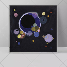 New Handmade Wassily Kandinsky Oil Painting Geometry Picture Wall Pictures Decorative Art For Living Room Home Decor No Frame 2024 - buy cheap