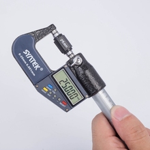 Micrómetro electrónico de 0.001mm, medidor de calibre micrométrico Digital exterior de 0-25mm, Punta de carburo con salida de datos 2024 - compra barato