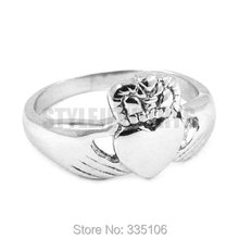 Женское кольцо с кельтским узлом, кольцо из нержавеющей стали в форме сердца с короной, SWR0311A, 2019 2024 - купить недорого