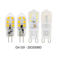 AC 220V G9 Lamp DC 12V G4 LED Light Bulb home Kitchen hood lighting spotlight Chandelier Bulbs Replace Halogen 2024 - buy cheap