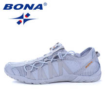 BONA New Popular Style Men Running Shoes Lace Up Athletic Shoes Outdoor Walkng jogging Sneakers Comfortable Fast Free Shipping 2024 - buy cheap