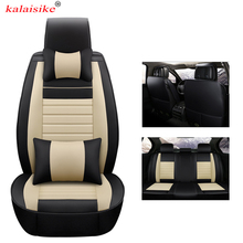 kalaisike universal leather car seat covers for Mercedes Benz all models E C CLS S A G GLS GLE GL B CLK SLK ML GLA CLA GLK class 2024 - buy cheap