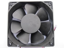 Ventilador de refrigeração dc sem escovas, 2 pçs, 7 lâminas, 12v, 12038s, 120x120x38mm, 2 fios 2024 - compre barato