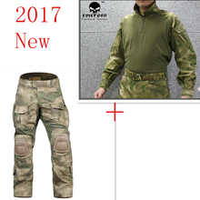 Emerson bdu G3 Военная униформа, рубашка и брюки с наколенниками Emerson BDU Военная Униформа AT/FG костюмы EM8576 + 7030 2024 - купить недорого