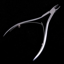 Hot Stainless Steel Cuticle Nipper Cutter Nail Art Clipper Manicure Tools 2024 - buy cheap