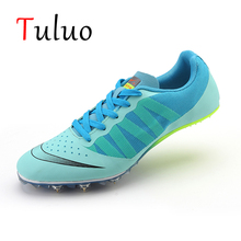 TULUO/Лидер продаж; мужская спортивная обувь унисекс; уличные кроссовки для студентов; нескользящая обувь с шипами; Профессиональные атлетические кроссовки 2024 - купить недорого