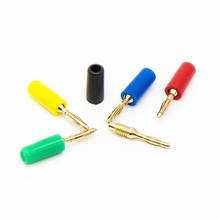 5PCS 5 colors Gold plated 2mm Banana Plug Jack For Speaker Amplifier Test Probes Connector Best Promotion 2024 - buy cheap