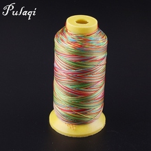 Pulaqi alta tenacidade fio de náilon 2550d atacado thread pérola corda de miçangas para couro pu jeans diy costura acessórios h 2024 - compre barato