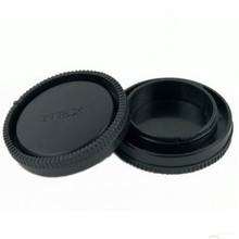 1 пара Крышка корпуса камеры + Задняя крышка объектива для NEX-6 NEX-7 NEX5R NEX3E DSLR 2024 - купить недорого