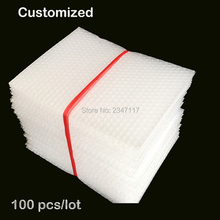 100 unidades de bolhas envelopes envelope bolhas bolsas embalagem pe mailer embalagem frete grátis 2024 - compre barato