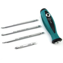 5 Pcs/set High Quality Dual Purpose Screwdriver Set Multi-function Phillips and Slotted Screwdrivers Hand Tools Nylon Bag 2024 - buy cheap