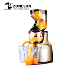 ZONESUN new promotion electric whole fruit slow speed juicer 2024 - buy cheap
