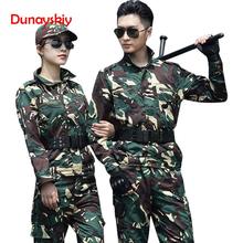 Conjunto de uniforme táctico Militar, ropa de combate, ejército, Camuflaje, fuerzas especiales, soldado, ropa de entrenamiento, manga larga 2024 - compra barato