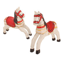 2pcs Creative Decoration Small Gift Trojan Horse Decorative Crafts Hand Painted Trojan Horse Home Decoration 2024 - buy cheap