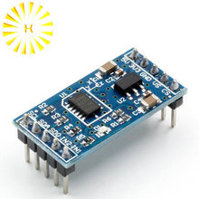 Sensor de ângulo digital adxl345 iic/spi para arduino, módulo de acelerômetro 2024 - compre barato