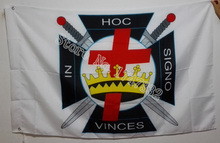 Bandeira de templar, entre outras mercadorias, venda quente de bandeira de malte em tudo, de metal e furo de metal, tamanhos 3x5 pés, x 90cm 2024 - compre barato