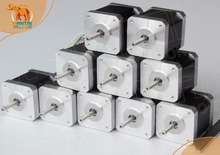 (EU free Tax) 10 PCS Wantai Nema 17 Stepper Motor 42BYGHW609, 4000g.cm,1.7A DIY CNC Robot 3D I3 Makebot Reprap Printer(CE,ROSH) 2024 - buy cheap