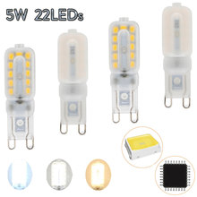 Mini G9 Led Light bulb Dimmable SMD 2835 Spotlight For Crystal Chandelier Replace 45W Halogen Lamp 360 Degree Lighting 110V 220V 2024 - buy cheap