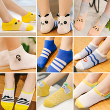 5 Pairs/Lot High Quality Cotton Supple Short Socks 2-11 Years Summer Baby boys Girls Mesh Cool Sock Lovely Rabbit Kids Socks 2024 - buy cheap