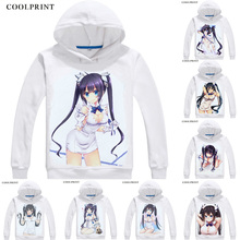 DanMachi-Sudadera con capucha de Anime para hombre y mujer, prenda deportiva masculina de estilo Hip Hop, con estampado de la diosa Hestia, con motivos de Cosplay 2024 - compra barato