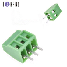 10pcs kf120-2.54-2P 3P 2.54MM pitch straight pin pcb screw terminal block connector 2 3PIN green KF120 2024 - buy cheap