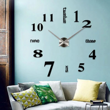 Large size simple wall clock European creative clock living room fashion wall clock DIY personality quartz clock 2024 - buy cheap