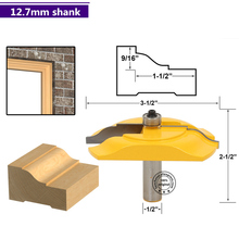 12.7mm shank-1PCS frete grátis carpintaria router bits, gravura de madeira fresa, moldura Da Porta, a porta da Cozinha, armário porta faca 2024 - compre barato